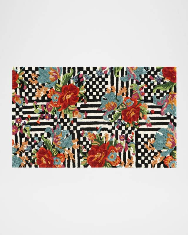 Courtly Flower Market Rug, 2'3" x 3'9"